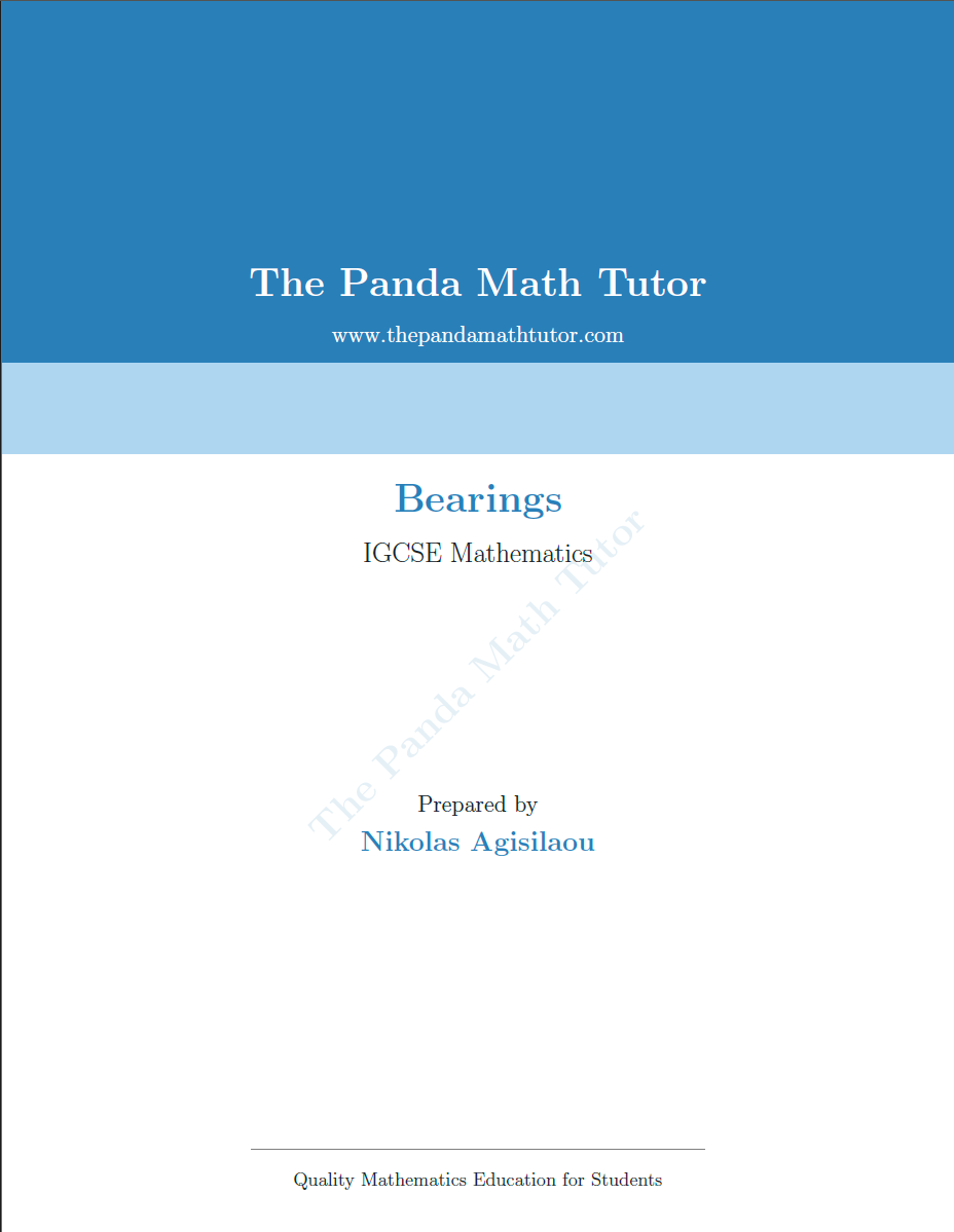Sample page from Bearings