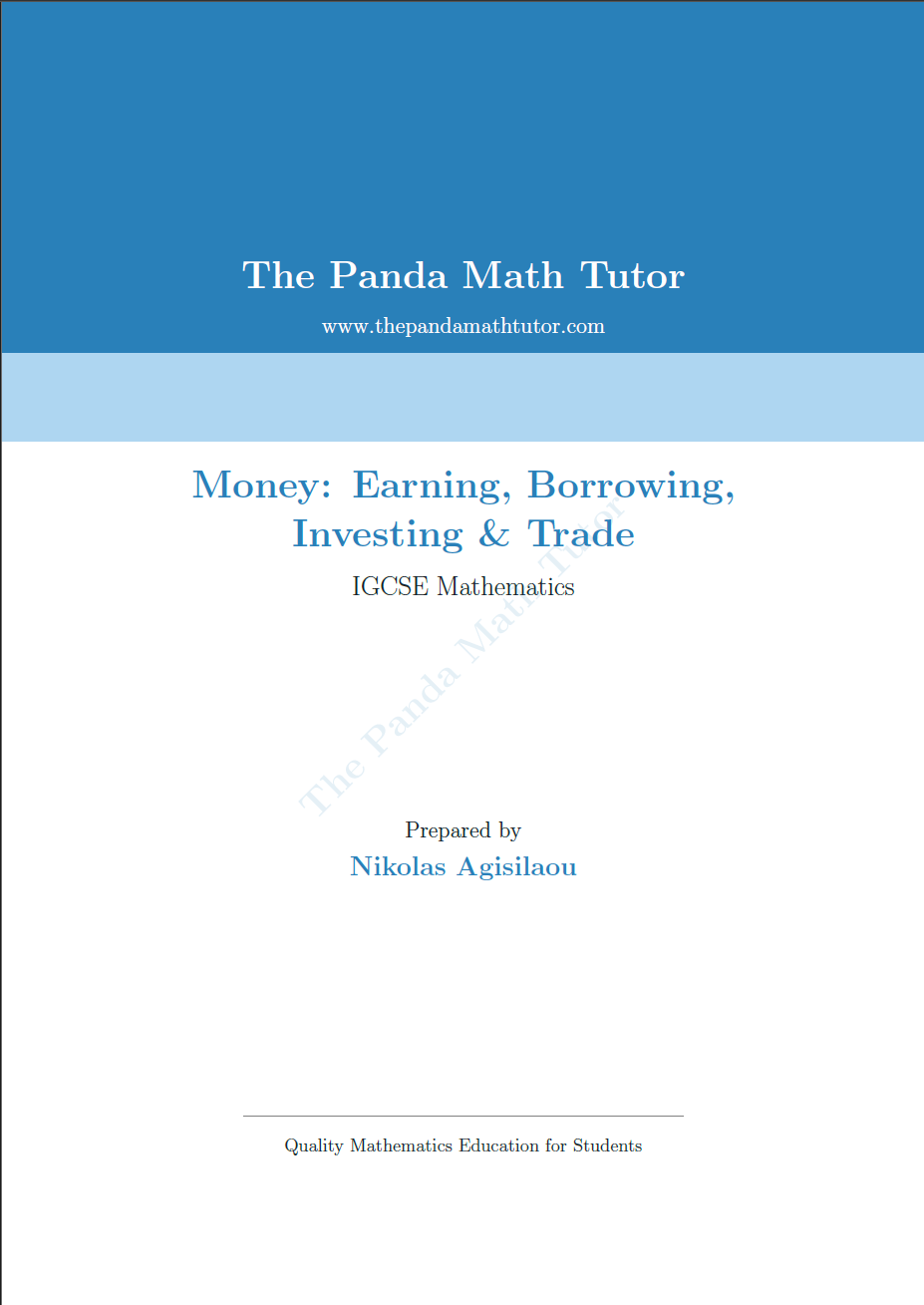 Sample page from Financial Mathematics